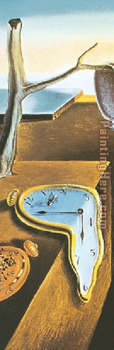 Persistence of Memory painting - Salvador Dali Persistence of Memory art painting